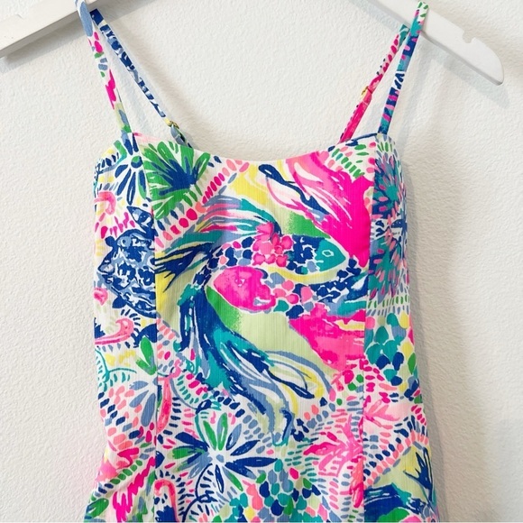 Lilly Pulitzer Shelli Shift Dress Dancing on the Deck Pink Size 00 - Picture 5 of 9